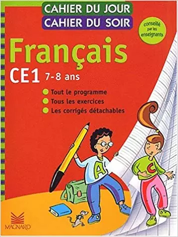 Cahier du Jour-Cahier du Soir – Français CE1, 7-8 ans