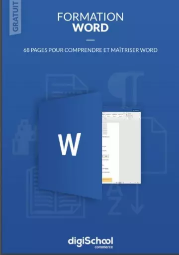 Formation Word - 68 pages pour comprendre et maîtriser Word