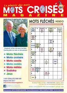 Mots Croisés Magazine N.3125 - 25 Juillet 2024