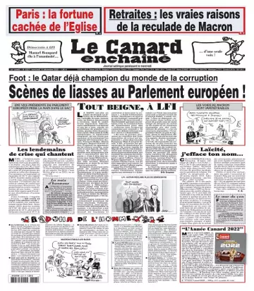 Le Canard Enchaîné N°5327 Du 14 Décembre 2022