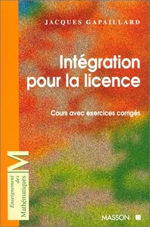 JACQUES GAPAILLARD - INTÉGRATION POUR LA LICENCE 1ÈRE ÉDITION