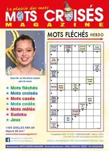 Mots Croisés Magazine N.3133 - 19 Septembre 2024