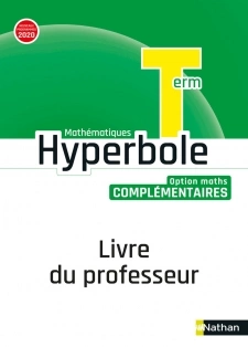 Livre du professeur pour le manuel Hyperbole Terminale Maths complémentaires - Édition 2020