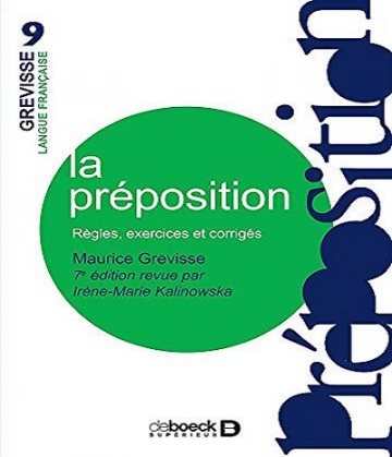 La préposition – Règles- exercices- corrigés