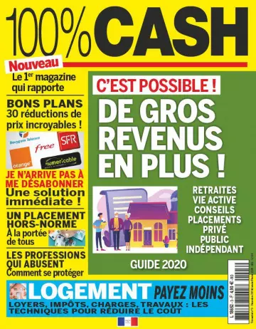 100% Cash - Décembre 2019 - Février 2020