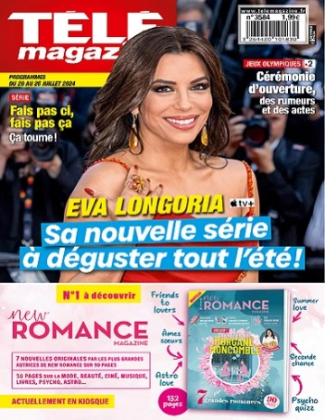 Télé Magazine N°3584 Du 20 au 26 Juillet 2024