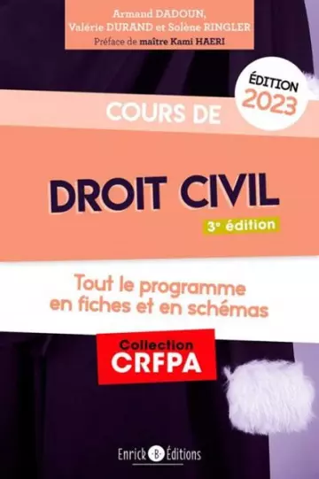 Cours de droit civil