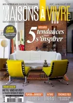 Maisons à Vivre N°27 - Juin-Juillet 2017