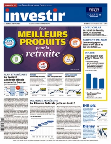 Investir N°2594 Du 23 au 29 Septembre 2023