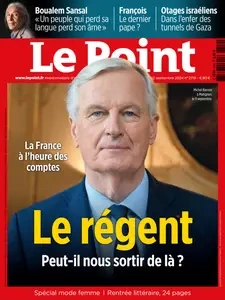 Le Point N.2719 - 12 Septembre 2024