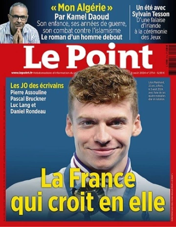 Le Point N°2714 Du 8 au 14 Août 2024