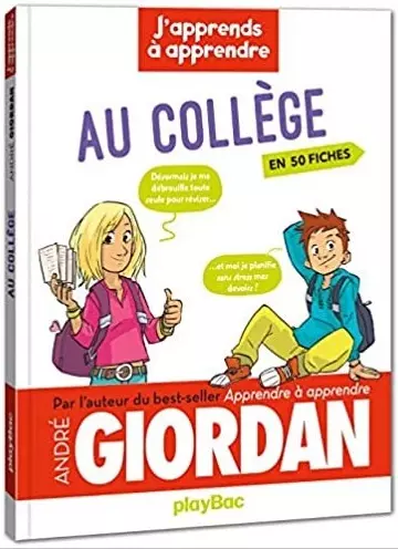 J'apprends à apprendre au collège