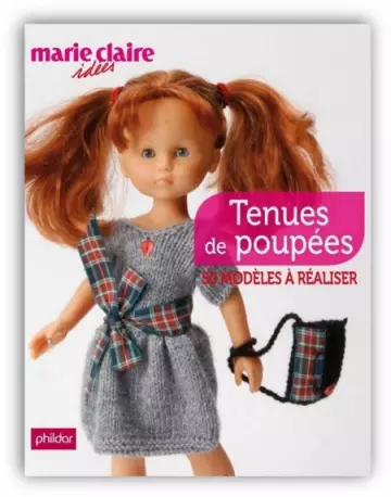 Tenues de poupees, 50 modèles à réaliser