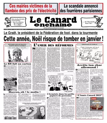 Le Canard Enchaîné N°5331 Du 11 Janvier 2023