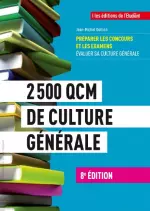 2500 QCM de culture générale