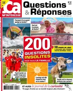 Ça M’Intéresse Questions & Réponses - Juillet-Septembre 2024